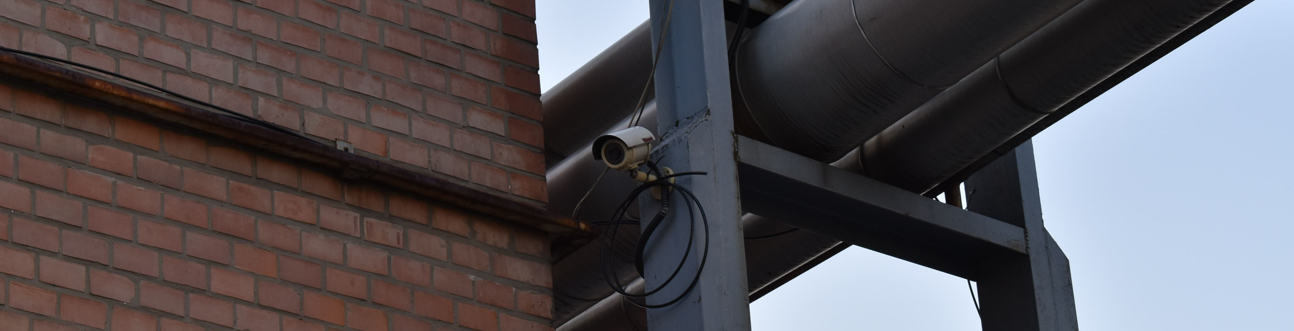 Gyár kamerás megfigyelőrendszer telepítés