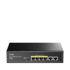 Kép 1/3 - CUDY FS1006P, 6 portos POE switch, 4 POE + 2 Uplink