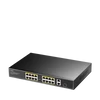 Kép 2/4 - CUDY FS1018PS1, 18 portos POE switch, 16 POE + 2 Gigabit + 1 SFP Uplink port