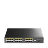 Kép 1/4 - CUDY FS1026PS1, 26 portos POE switch, 24 POE + 2 Gigabit + 1 SFP Uplink port