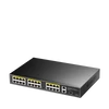 Kép 2/4 - CUDY FS1026PS1, 26 portos POE switch, 24 POE + 2 Gigabit + 1 SFP Uplink port