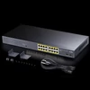 Kép 3/4 - CUDY GS1020PS2, 18 portos POE Gigabit switch, 16 POE + 2 SFP Uplink port