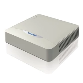 HYUNDAI HYU-523N NVR POE, okos videó rögzítő, 4*4.0MP IP kamera rögzítő, 4db POE Port, H.265+ NVR, német Cloud szolgáltatással