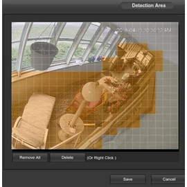 Mozgásérzékelés beállítása (szoftveres képtartalom változáson alapuló) a rögzítőn-  munkadíj - Ft/kamera