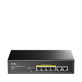 CUDY FS1006P, 6 portos POE switch, 4 POE + 2 Uplink