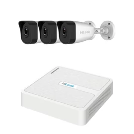 HiLook 3 csőkamerás, 4MP (2K), IP kamerarendszer