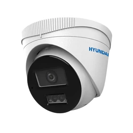 Hyundai HYU-1113, 8MP 4K IP kültéri fix dóm ( turret ) kamera, POE, hibrid LED megvilágítás