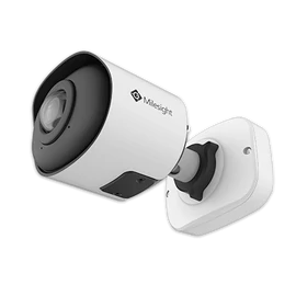 Milesight MS-C5365-PB 180° halszem optikás csőkamera, 5MP, 25fps, POE
