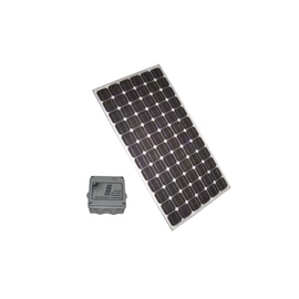 SA-SOLAR10 szett, 145W-os napelem modul intelligens akkumulátor töltővel