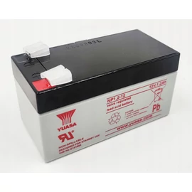 Yuasa NP1.2-12, 12V 1.2Ah, zárt, gondozásmentes ólom-sav akkumulátor (VRLA)