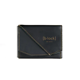 b.lock safe wallet - árnyékolt pénztárca