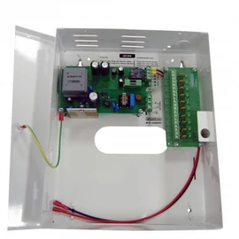 ICP-M120510U, tápegység, 5.000mA, 12V DC, szünetmentes, 10 csat., fémdobozban
