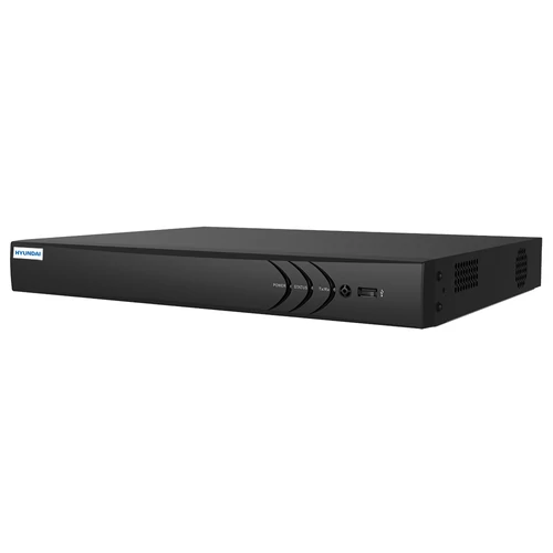 HYUNDAI HYU-1068 NVR POE, okos videó rögzítő, 16*8.0MP IP kamera, 16db POE Port, max. 2db HDD