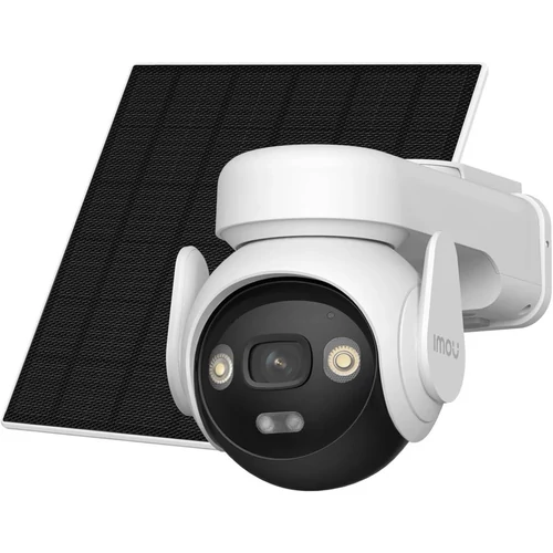 IMOU WiFi PT 5MP dóm kamera KIT - AOV PT + FSP14 (4G+WiFi, napelem, akku, mikrofon, hangszóró)