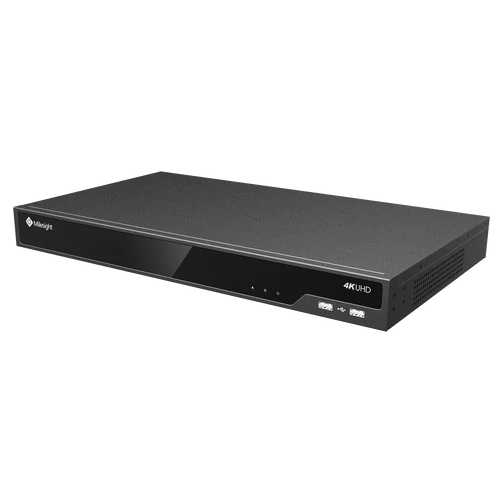 Milesight MS-N5016-E 16 csatornás PRO NVR; 2db HDD