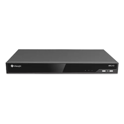 Milesight MS-N5016-E 16 csatornás PRO NVR; 2db HDD