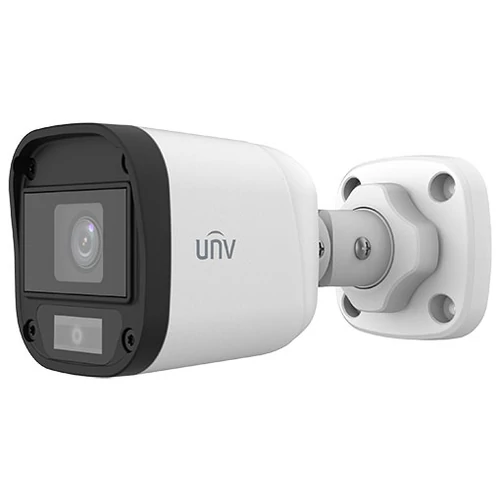 Uniview UAC-B112-F28-W, 2MP, fix optikás, fehér fényű AHD/TVI/CVI/analóg biztonsági megfigyelő kompakt csőkamera